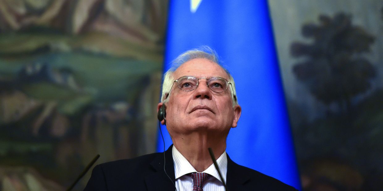 Встреча главы МИД РФ С. Лаврова и верховного представителя ЕС Ж. Борреля