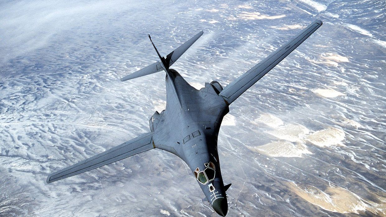 Американский бомбардировщик B-1B Lancer