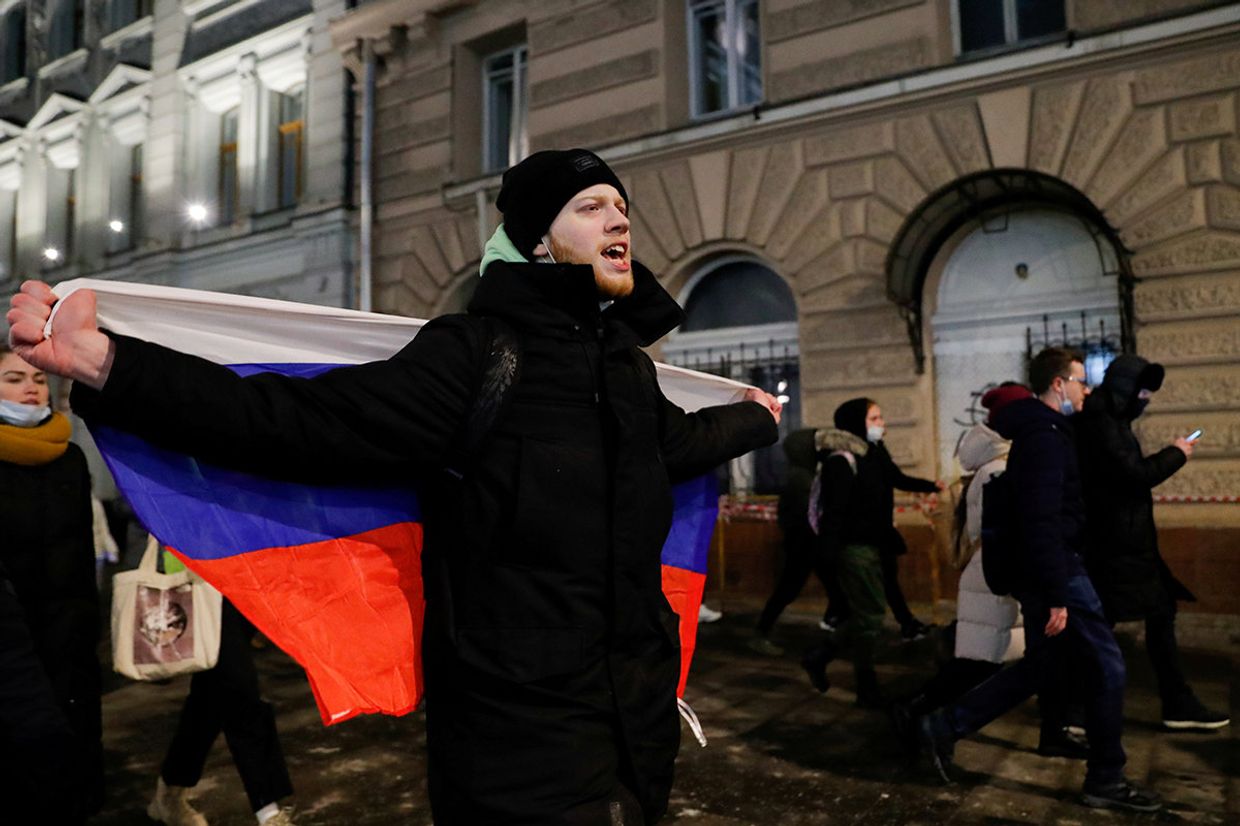 Несанкционированные акции протеста сторонников А. Навального
