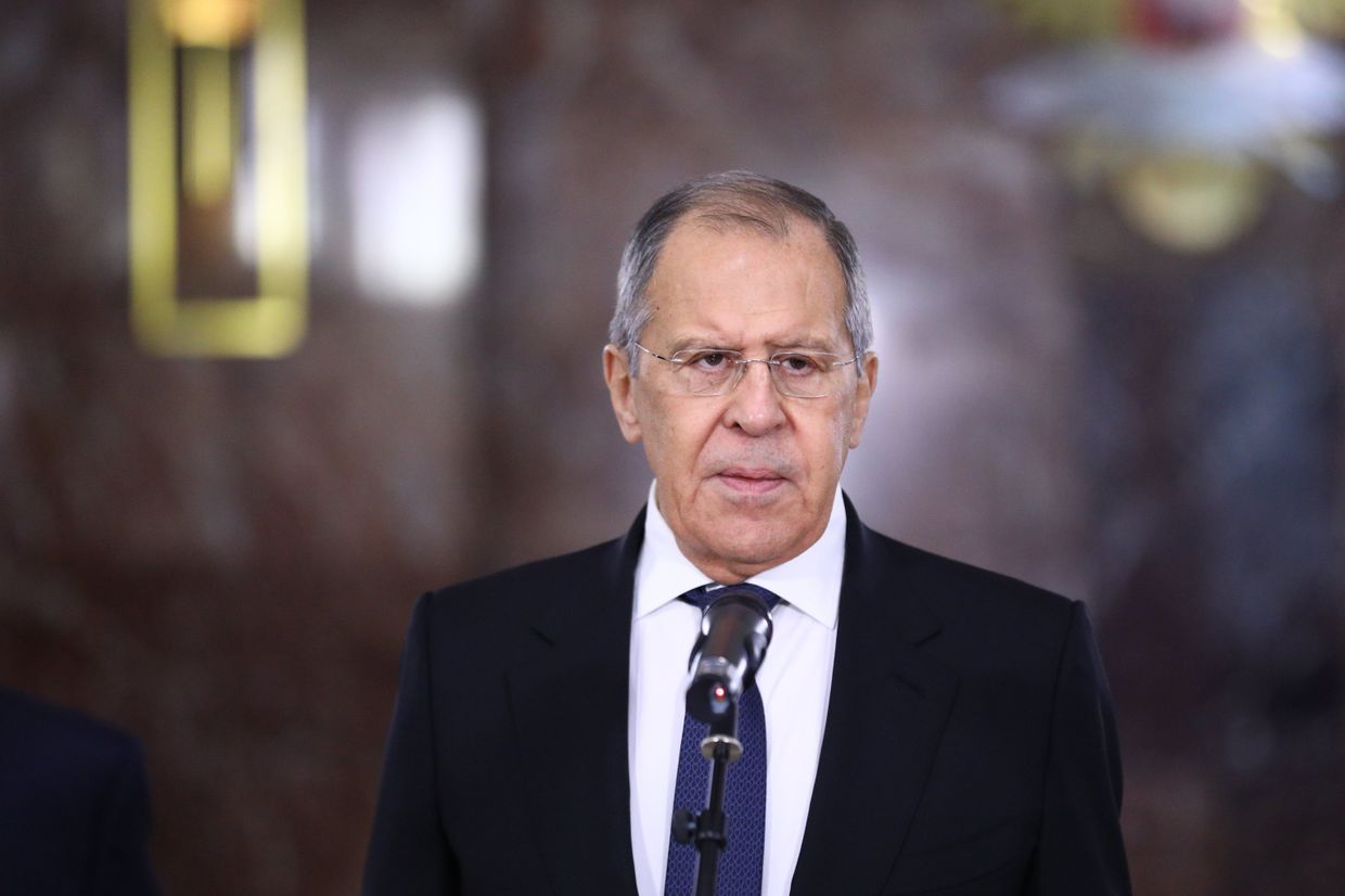 Министр иностранных дел России Сергей Лавров