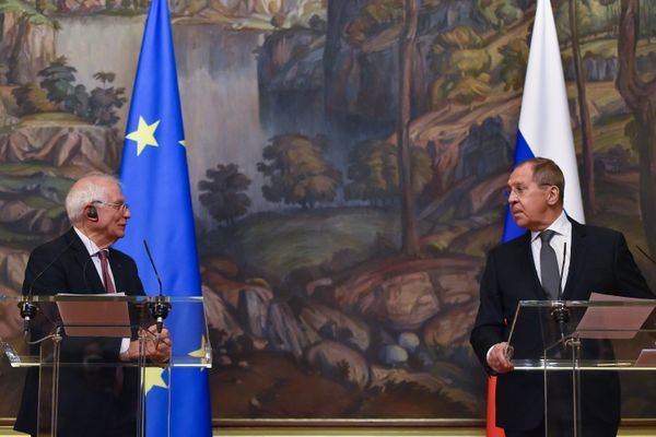 Встреча главы МИД РФ С. Лаврова и верховного представителя ЕС Ж. Борреля