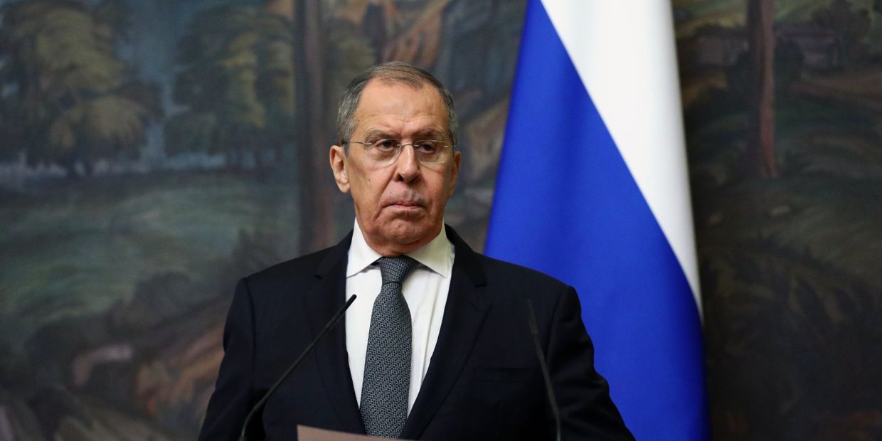Встреча главы МИД РФ С. Лаврова и верховного представителя ЕС Ж. Борреля