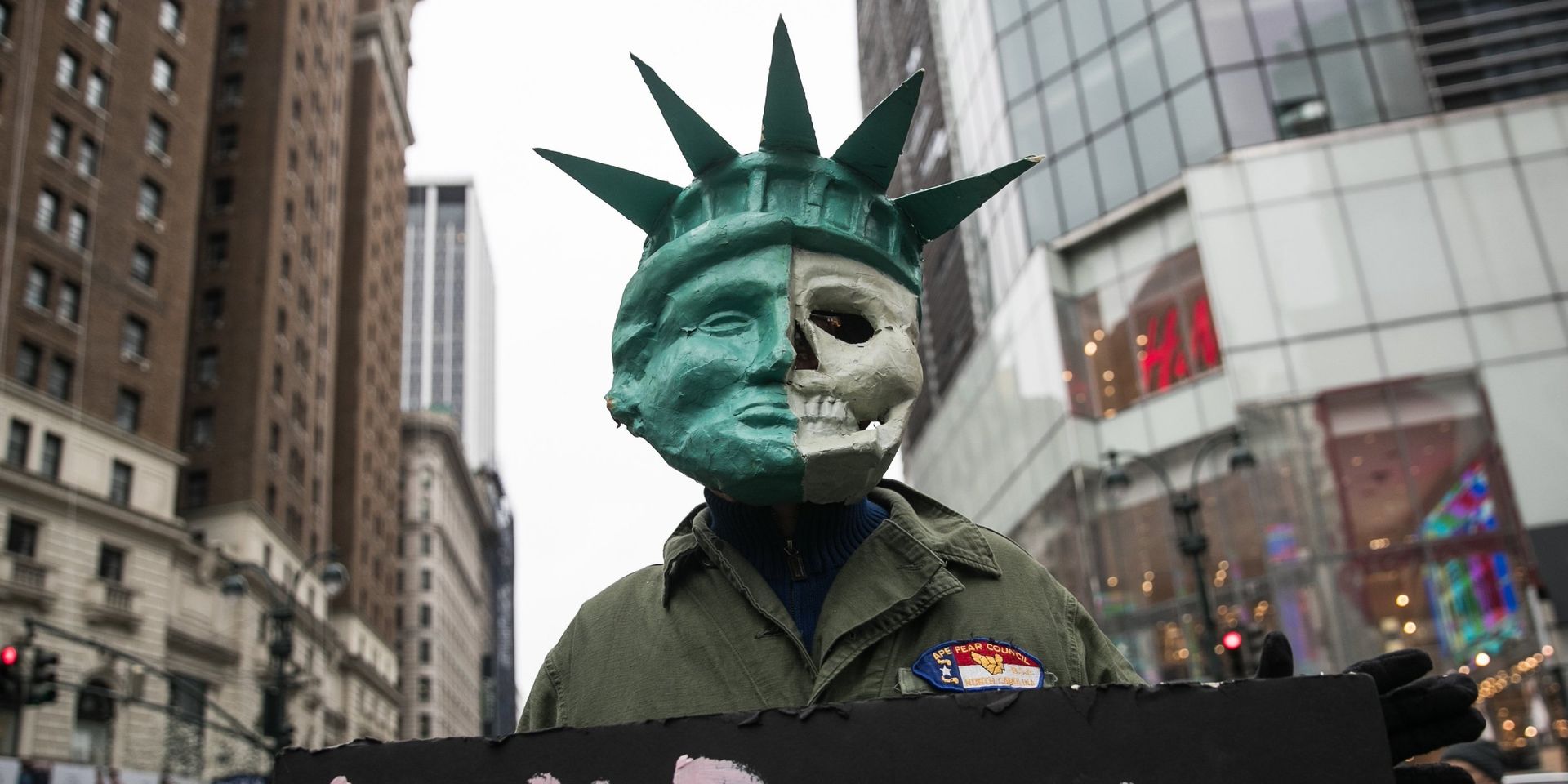 Акция протеста в США против ударов по Сирии - ИноСМИ, 1920, 19.06.2022