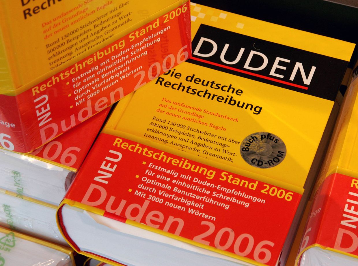 Орфографический словарь немецкого языка Duden