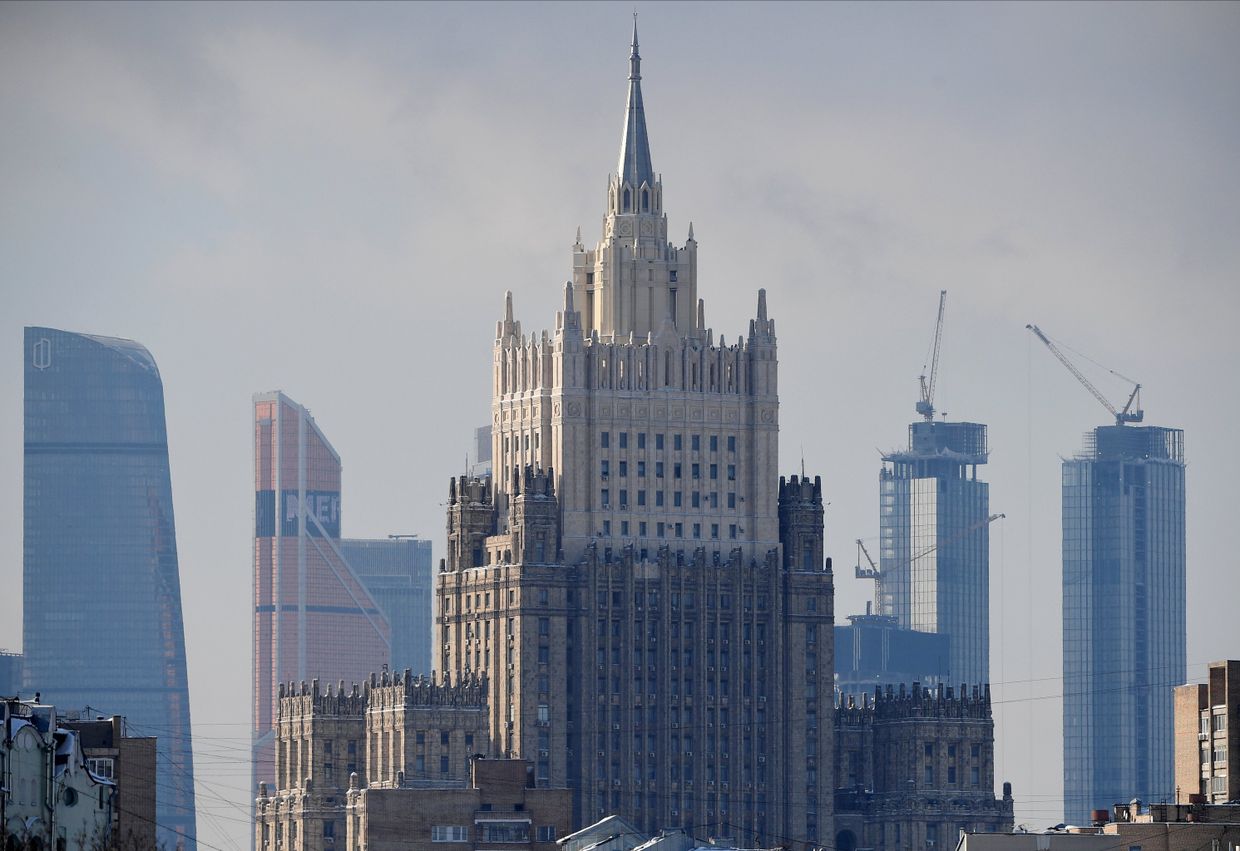 Здание МИДа в Москве