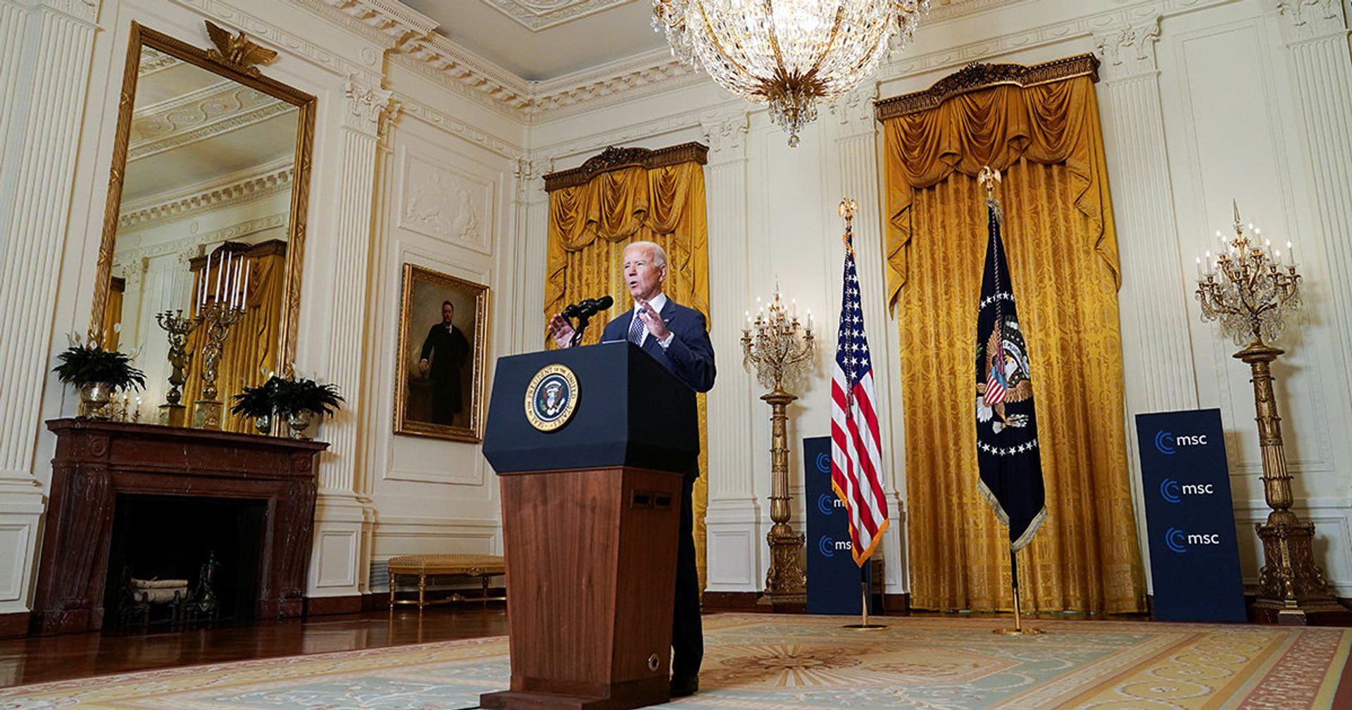 Президент США Джо Байден выступает на Мюнхенской конференции по безопасности в Вашингтоне - ИноСМИ, 1920, 20.02.2021
