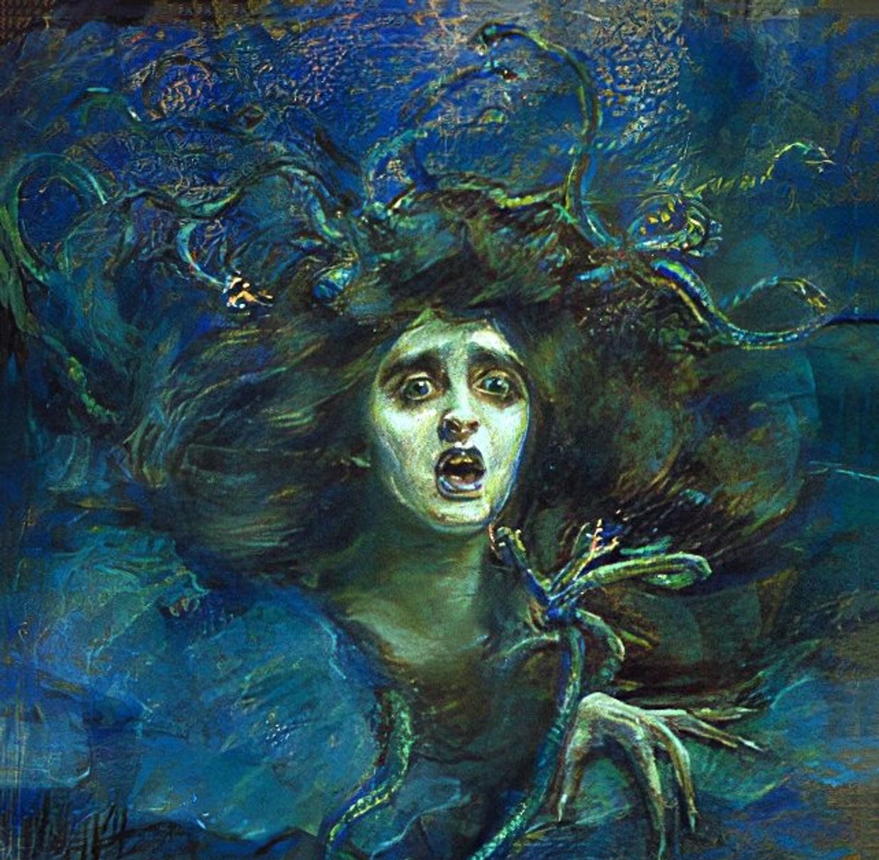 Элис Пайк Барни. Медуза. 1892. Элис Пайк Барни. Медуза. 1892.