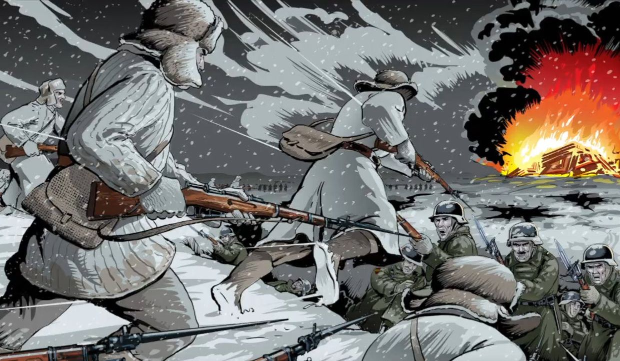 Víctor Barba | Graphic novel - HASTA NÓVGOROD