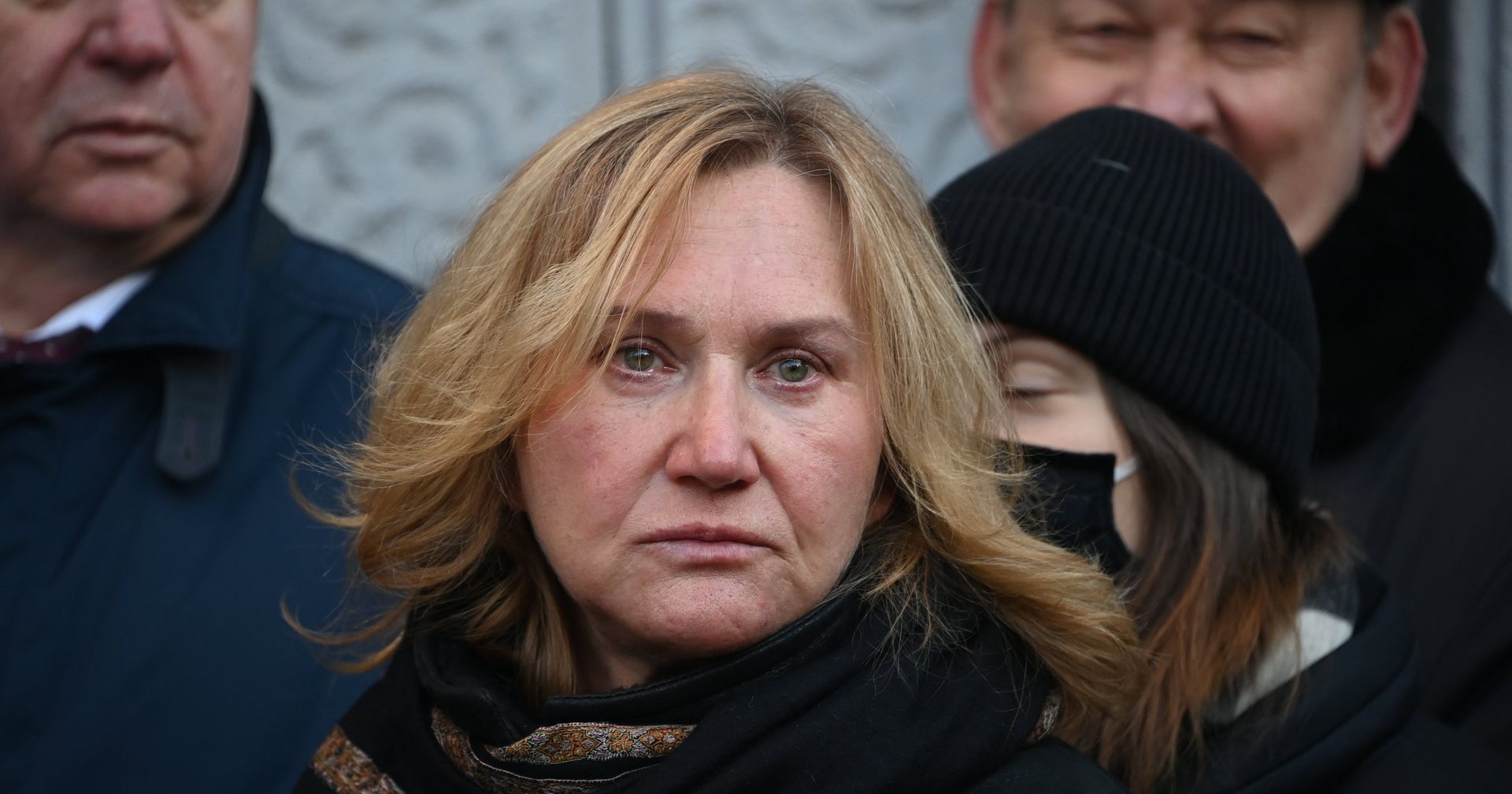 Вдова Юрия Лужкова Елена Батурина во время церемонии открытия мемориальной доски бывшему мэру Москвы - ИноСМИ, 1920, 01.03.2021