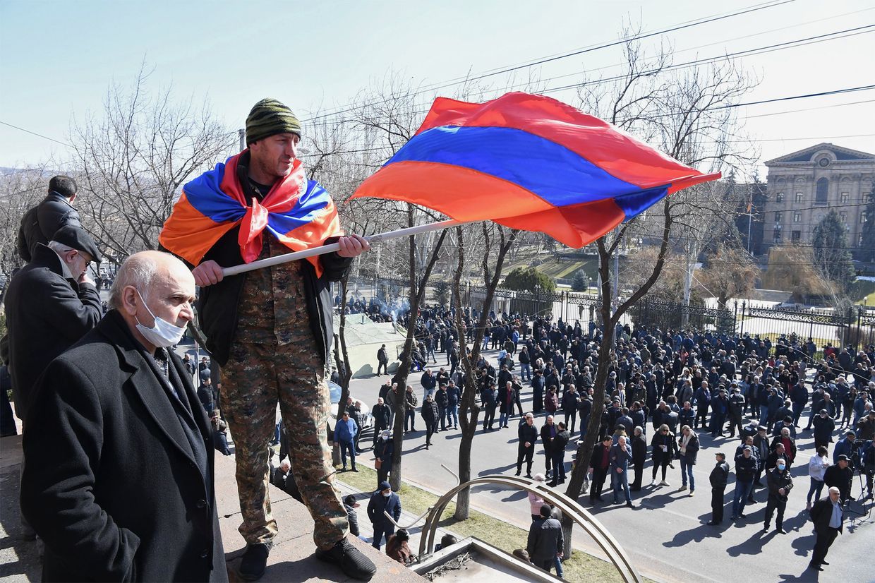 Митинг оппозиции в Ереване