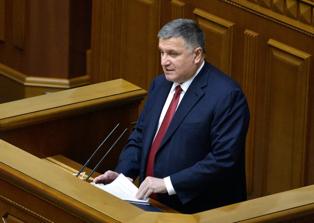 Министр внутренних дел Украины Арсен Аваков
