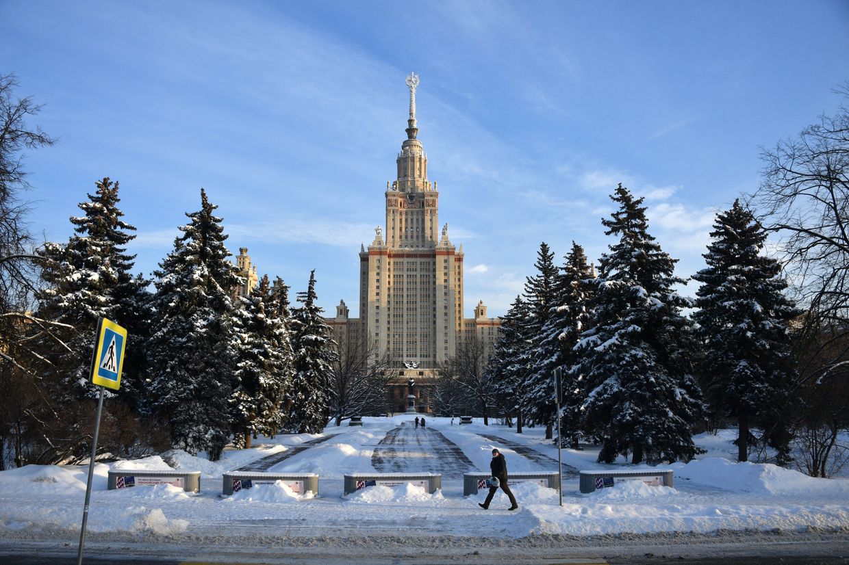 Зима в Москве