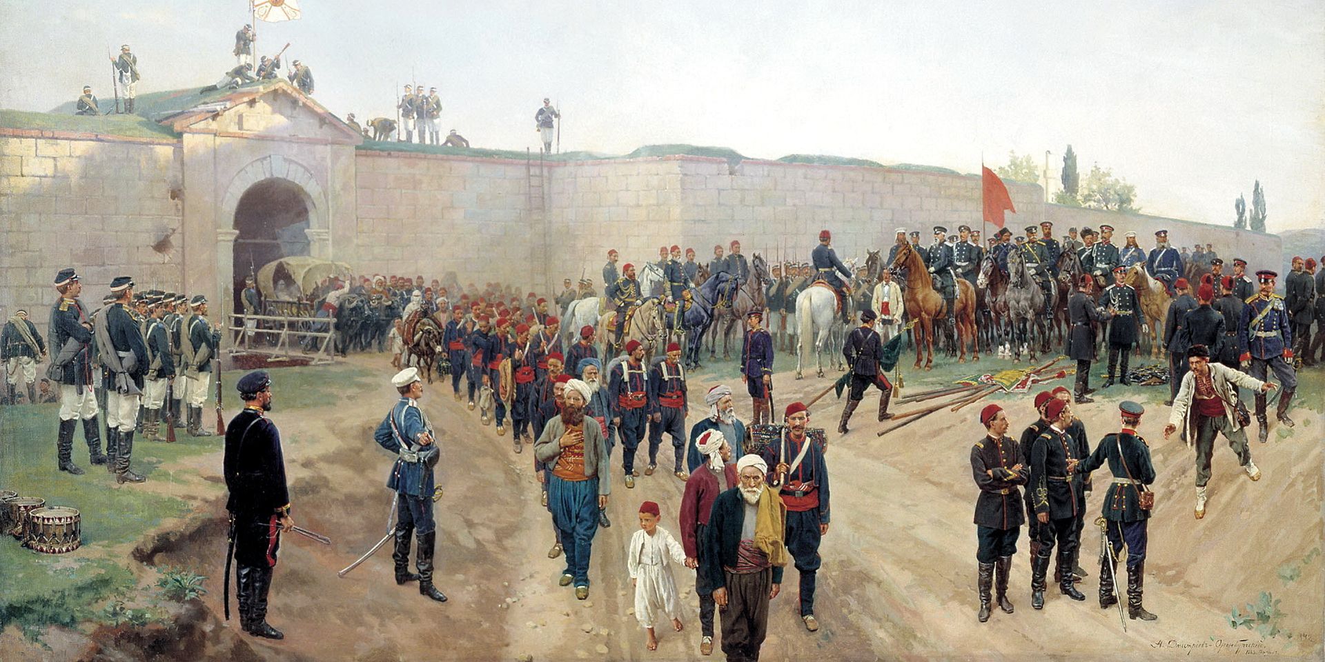 Сдача крепости Никополь в Болгарии - ИноСМИ, 1920, 03.06.2021