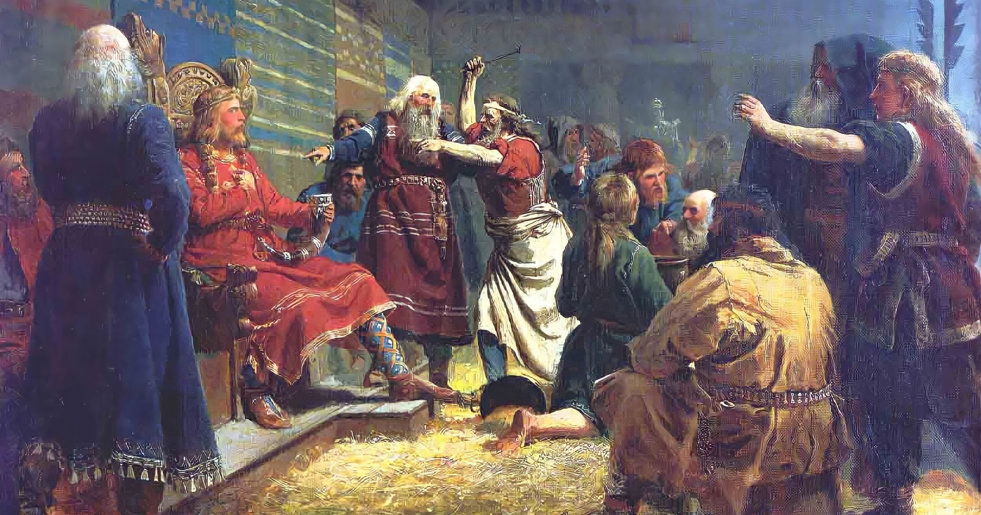 «Хокон Добрый», художник Петер Николай Арбо, 1860 - ИноСМИ, 1920, 01.01.2021