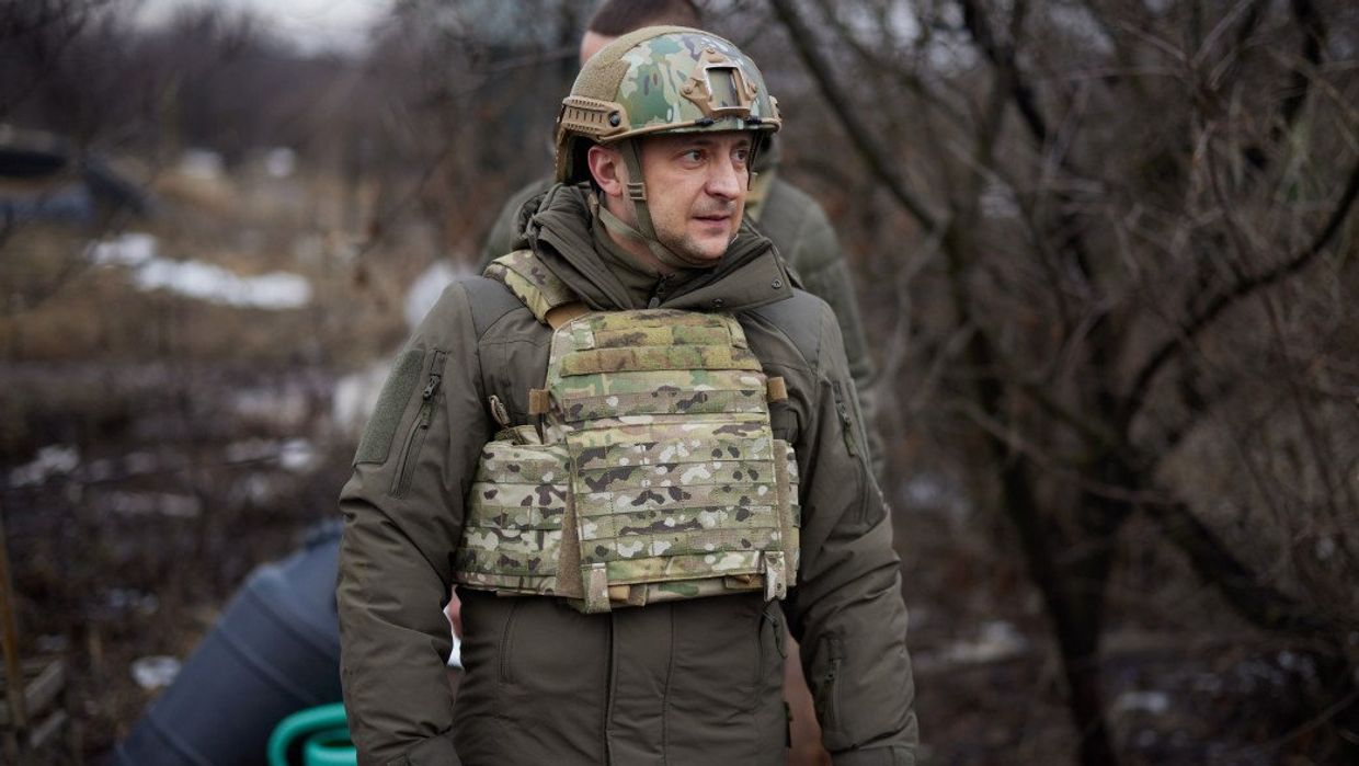 Рабочая поездка президента Украины в Донецкую область