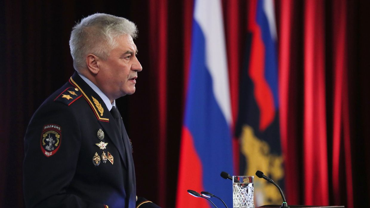 Министр внутренних дел РФ Владимир Колокольцев