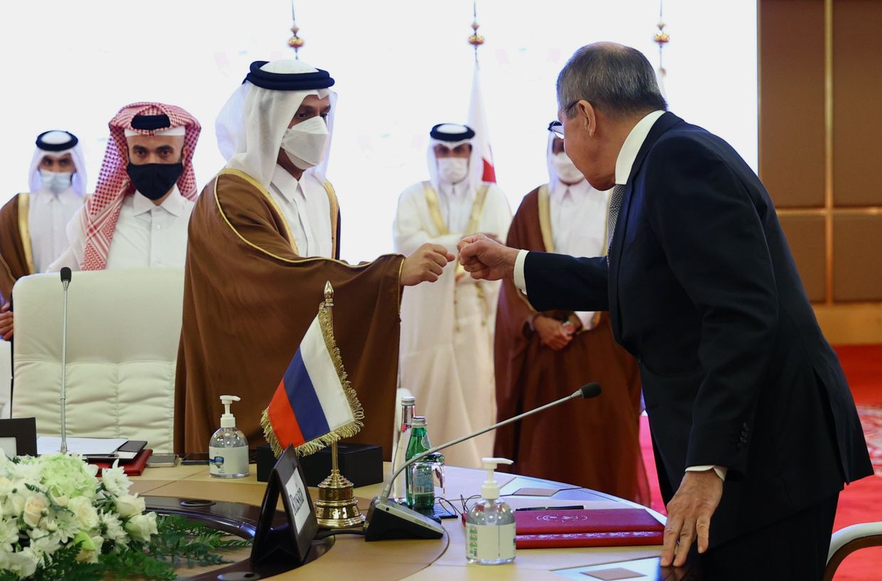 Визит главы МИД РФ С. Лаврова в Катар