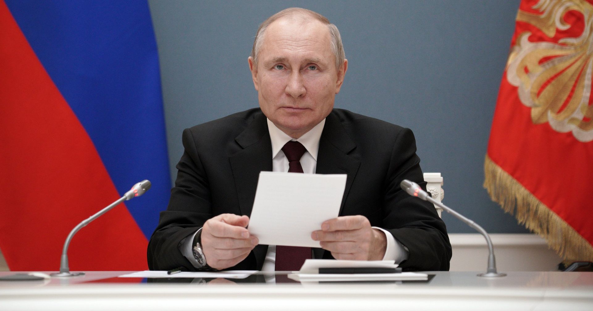 Президент РФ В. Путин принял участие в церемонии запуска Таласского золоторудного комбината Президент РФ В. Путин принял участие в церемонии запуска Таласского золоторудного комбината - ИноСМИ, 1920, 23.03.2021