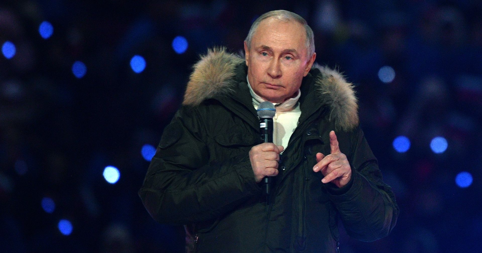 Президент РФ В. Путин посетил концерт в честь воссоединения Крыма и России - ИноСМИ, 1920, 20.03.2021