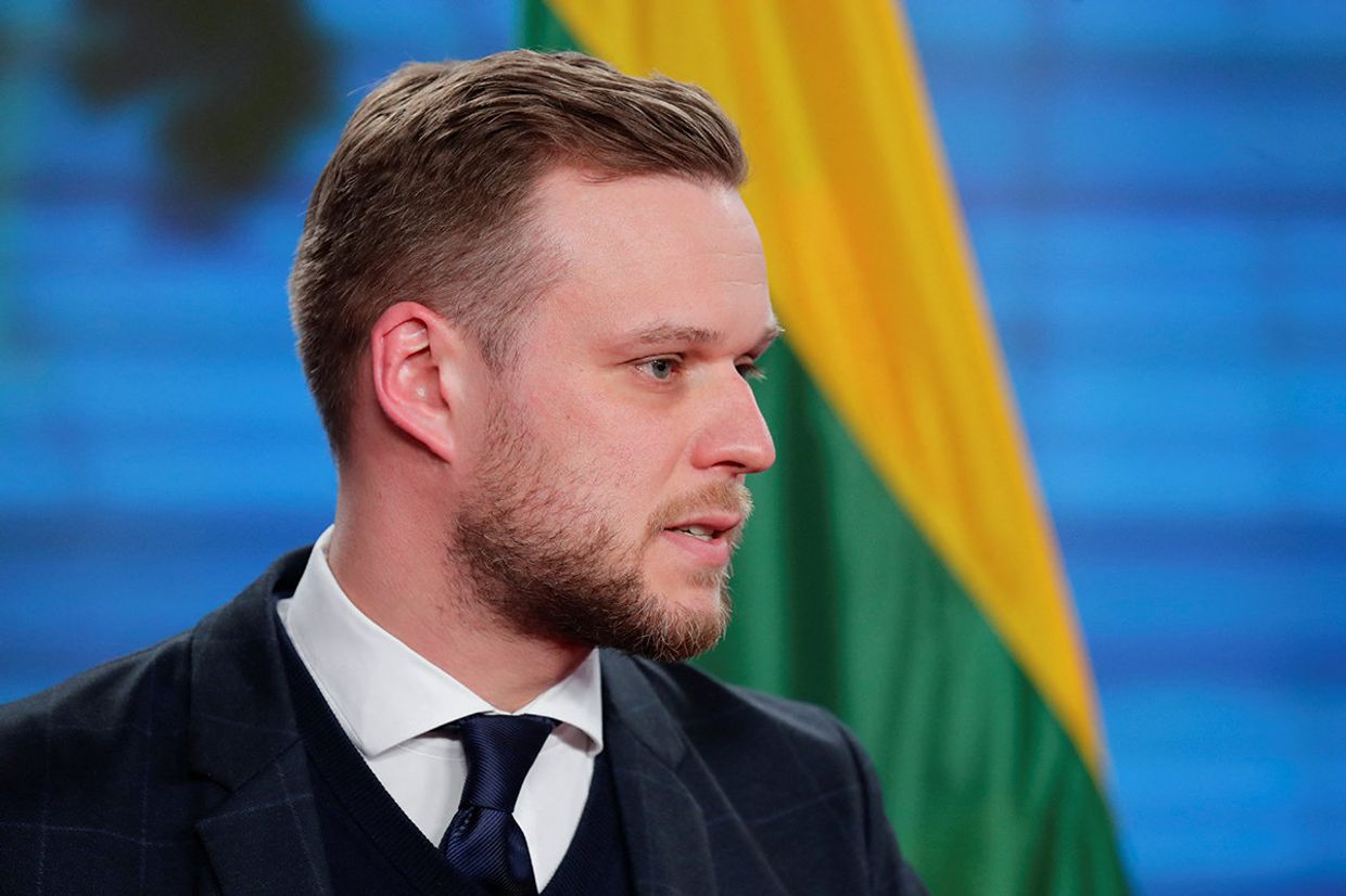 Глава МИД Литвы Габриэлюс Ландсбергис Глава МИД Литвы Габриэлюс Ландсбергис