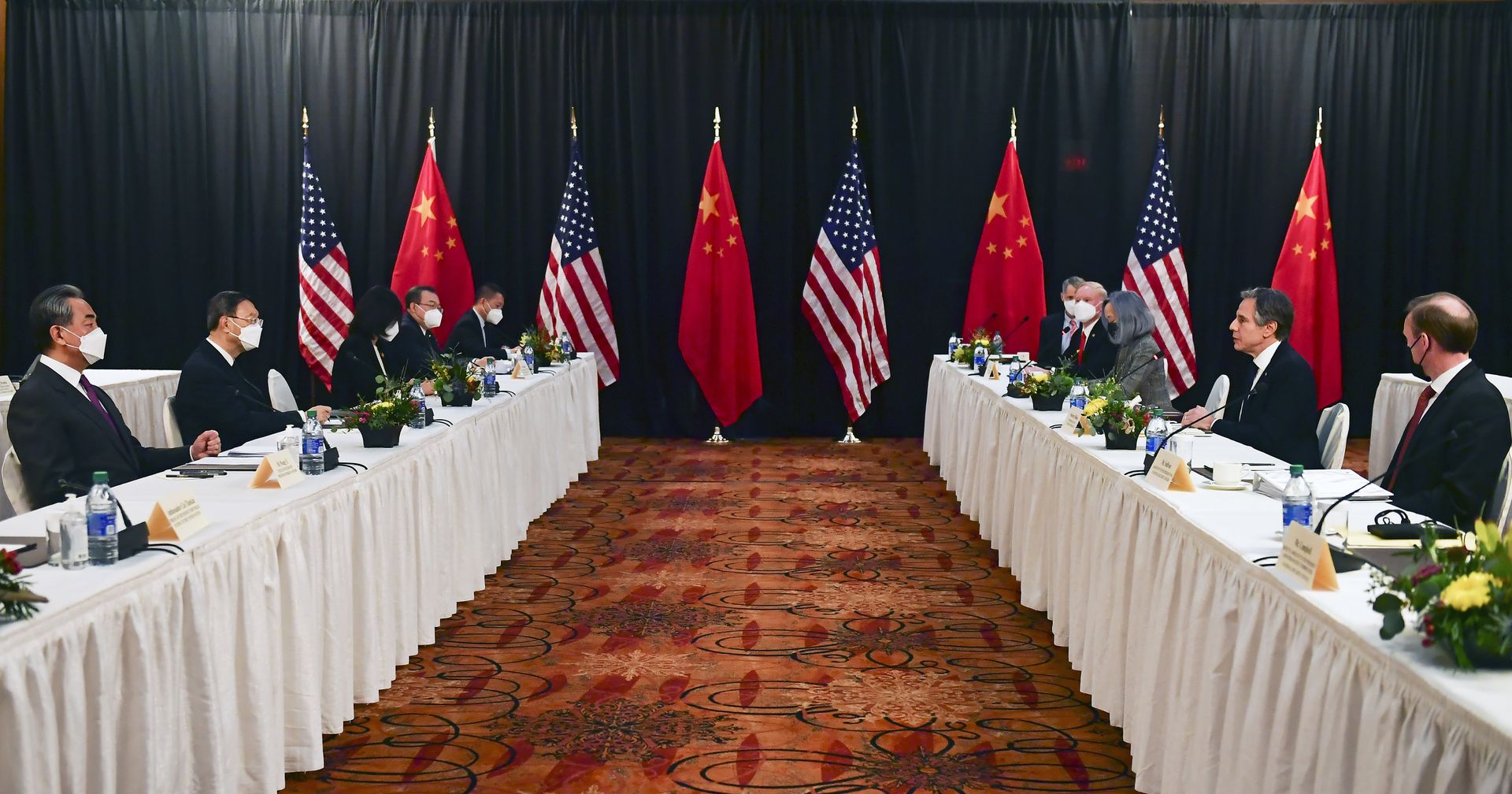 Переговоры США и Китая на Аляске март 2021 Переговоры США и Китая на Аляске март 2021 - ИноСМИ, 1920, 20.03.2021