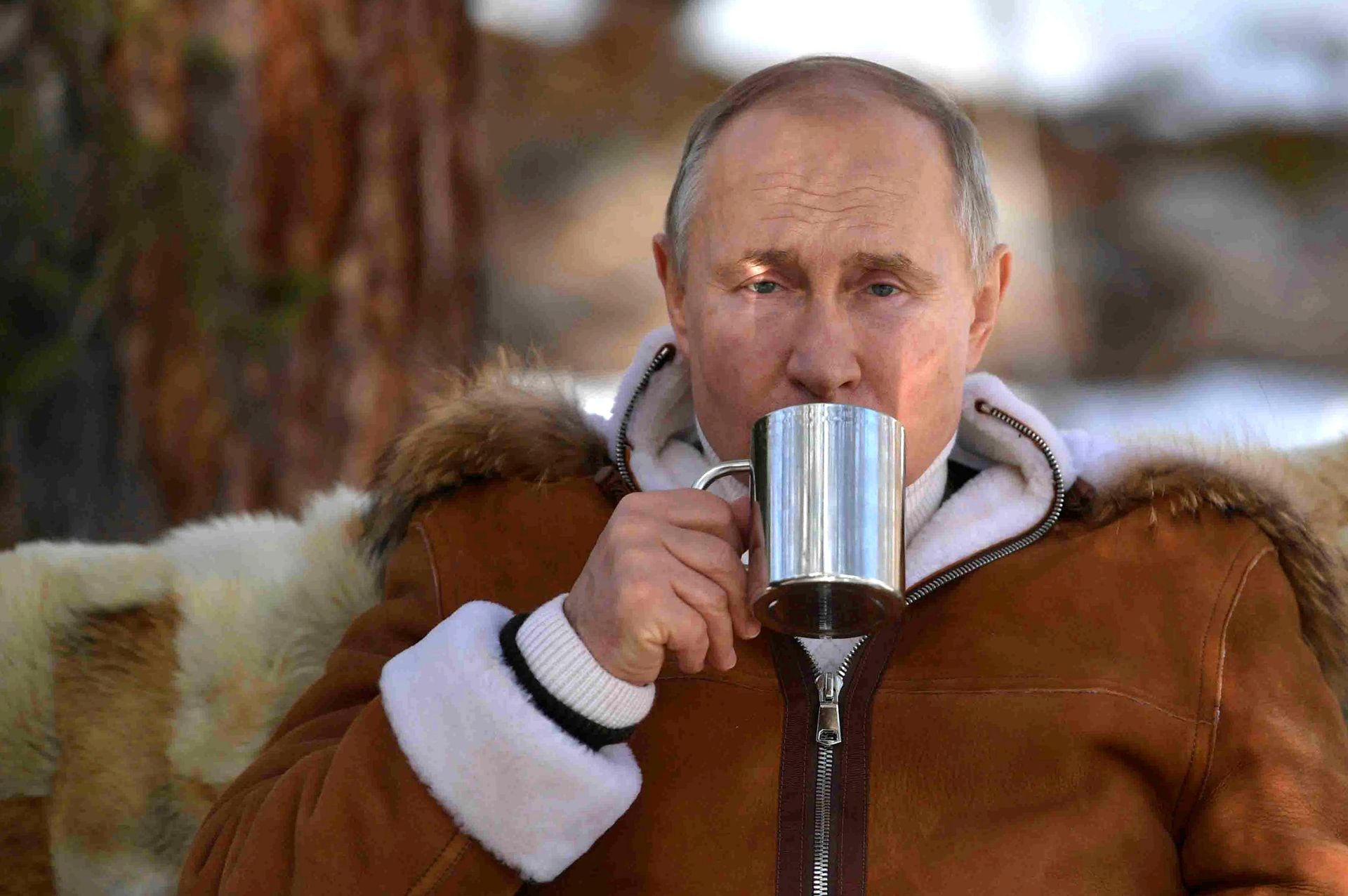 Отдых президента РФ В. Путина в Сибири Отдых президента РФ В. Путина в Сибири - ИноСМИ, 1920, 26.03.2021