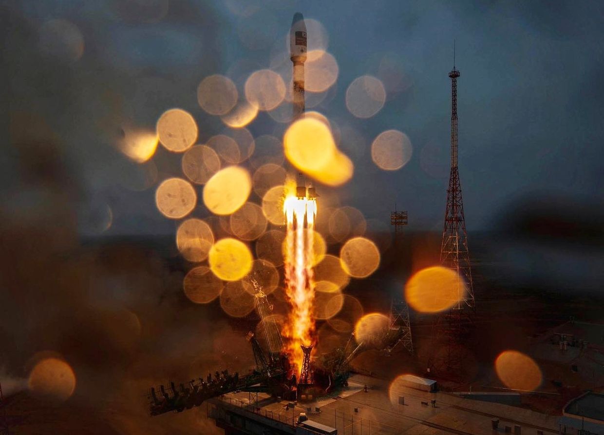 Пуск РН Союз-2.1а с разгонным блоком Фрегат