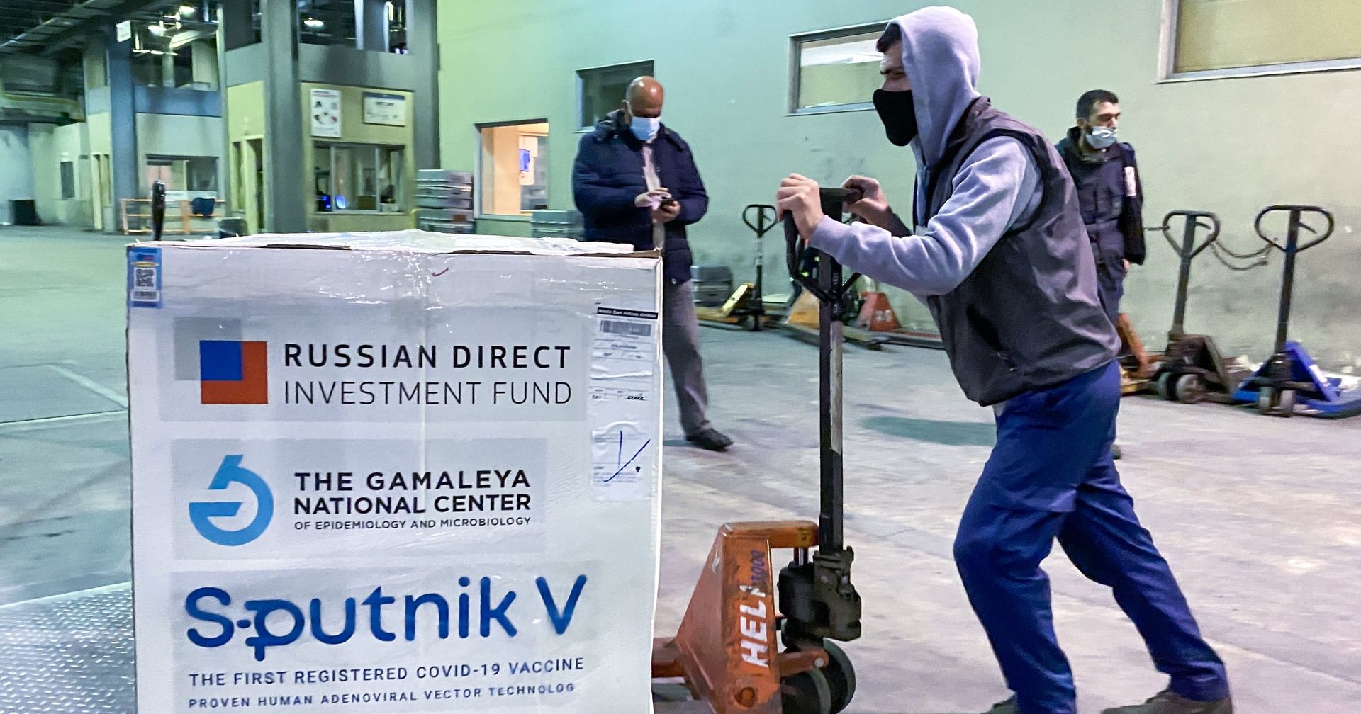 Первая партия вакцины Sputnik V прибыла в Ливан - ИноСМИ, 1920, 28.04.2021