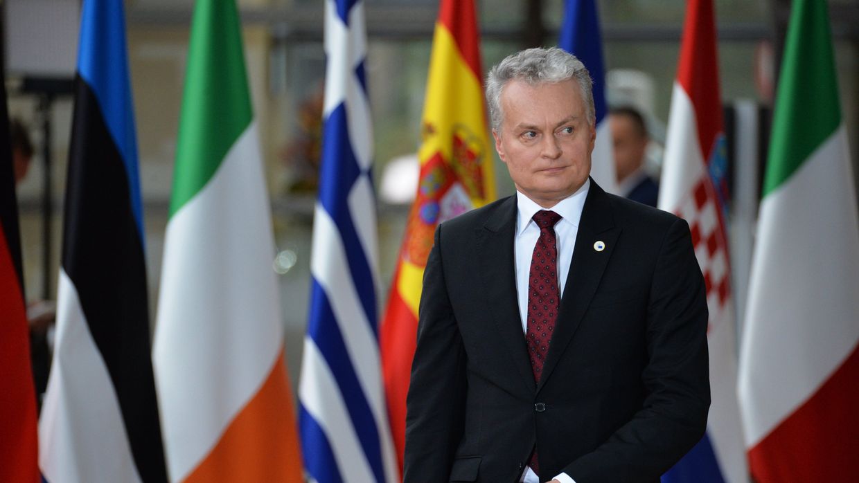 Президент Литвы Гитанас Науседа