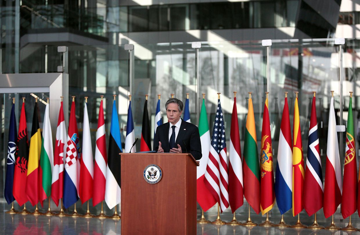 Госсекретарь США Энтони Блинкен