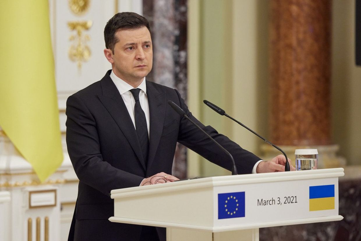 Встреча Президента Украины Владимир Зеленский с Президентом Европейского совета