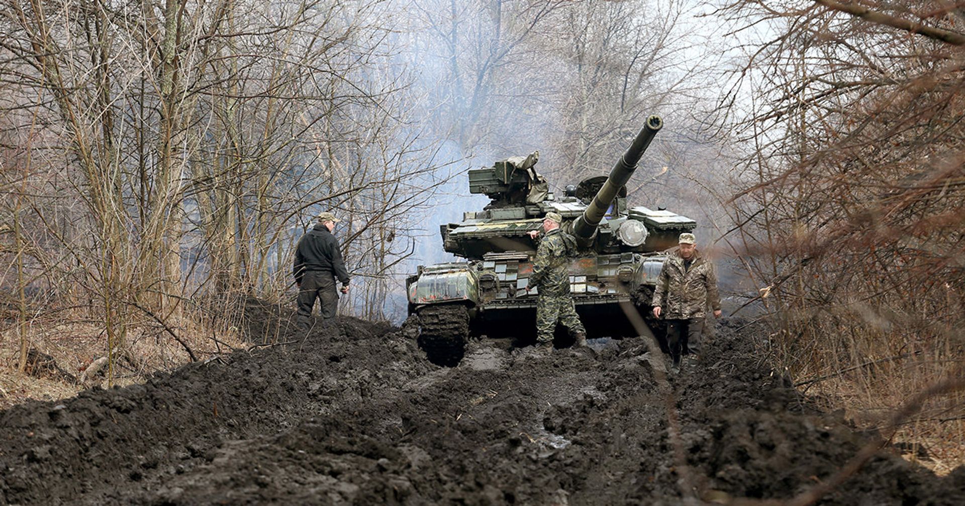 Украинские военнослужащие под Лисичанском в Луганской области - ИноСМИ, 1920, 08.04.2021