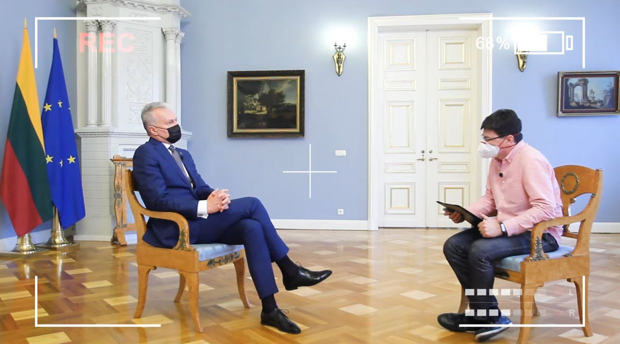 Интервью президента Литвы