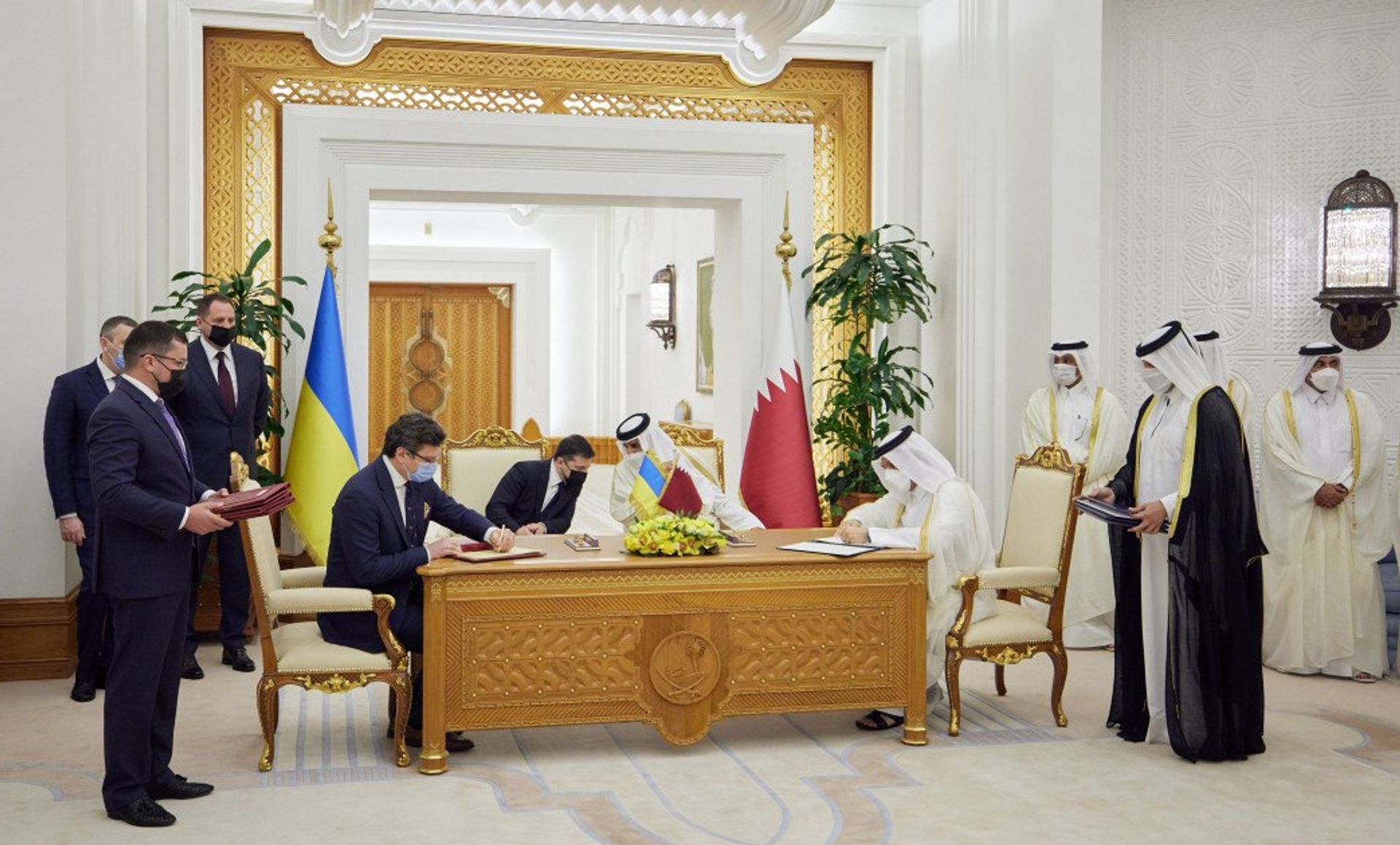 Официальный визит президента Украины Владимира Зеленского в Катар - ИноСМИ, 1920, 04.07.2021