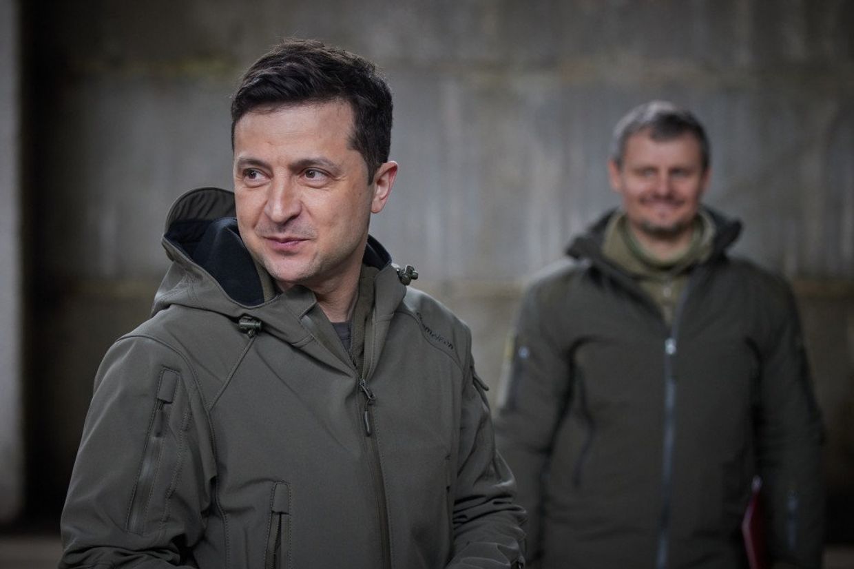 Рабочая поездка президента Украины Владимира Зеленского в Донбасс