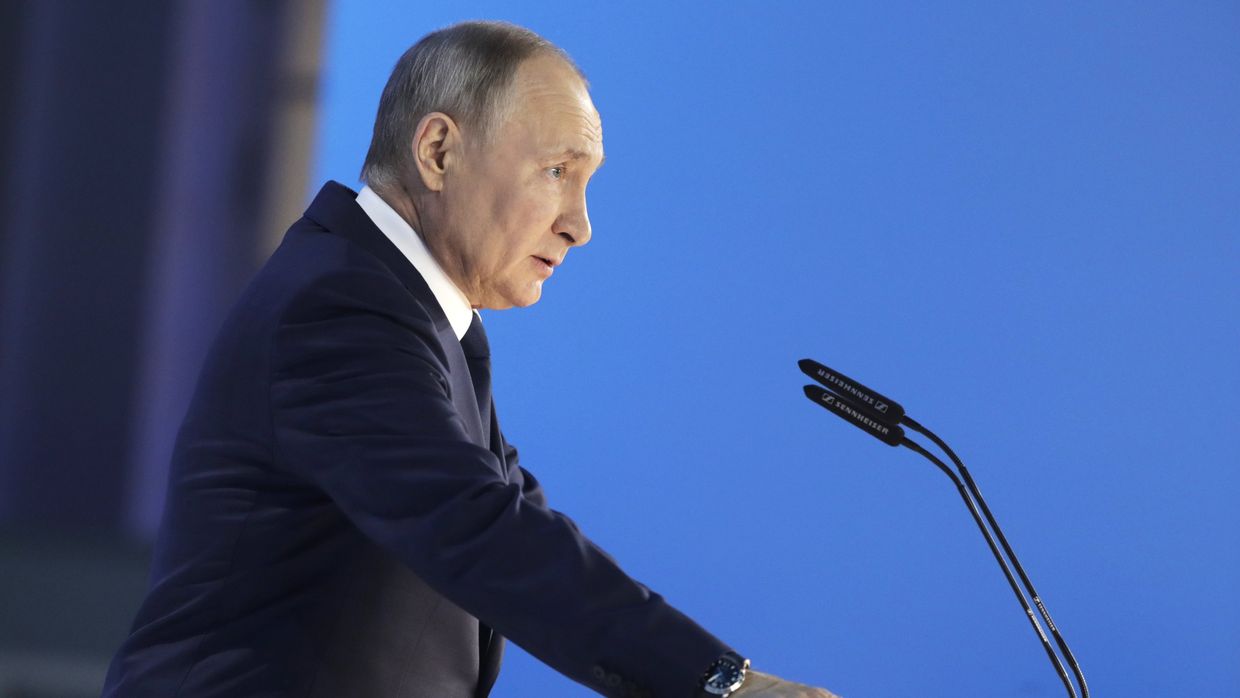 21 апреля 2021. Ежегодное послание президента Владимира Путина Федеральному собранию