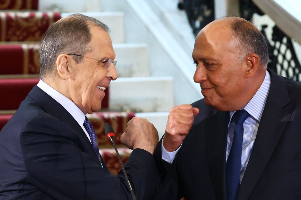Визит главы МИД РФ С. Лаврова в Египет