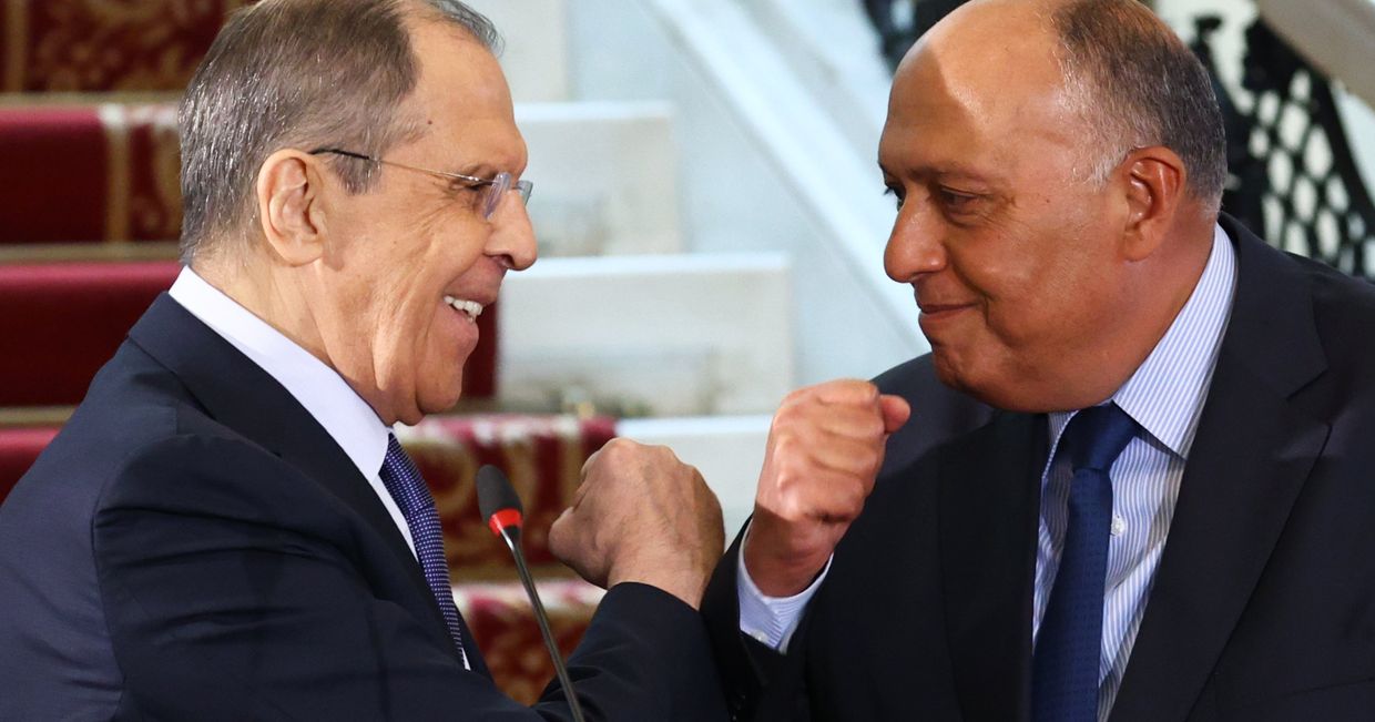 Визит главы МИД РФ С. Лаврова в Египет Визит главы МИД РФ С. Лаврова в Египет