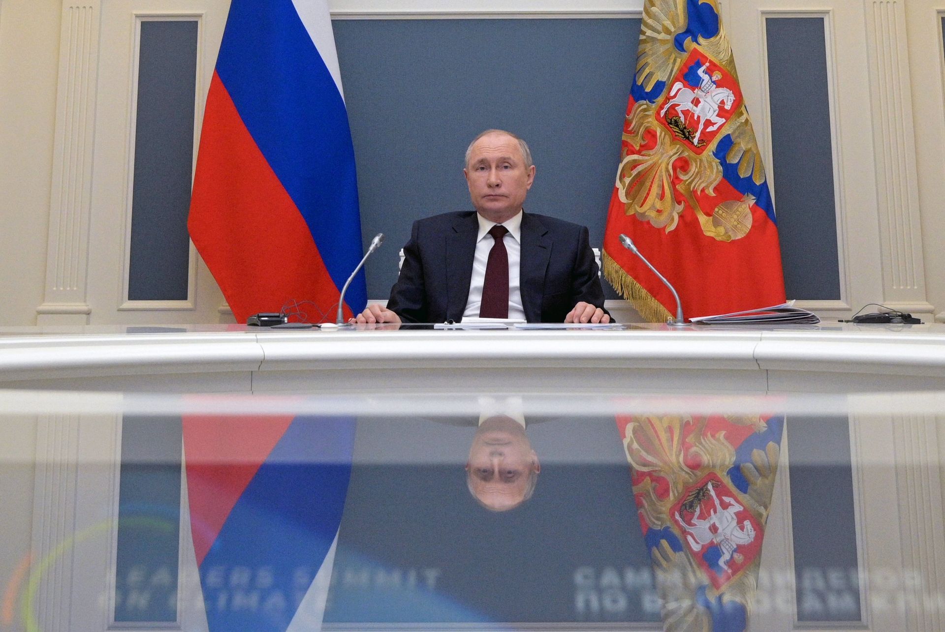 Президент РФ В. Путин выступил на онлайн-саммите по климату - ИноСМИ, 1920, 23.04.2021