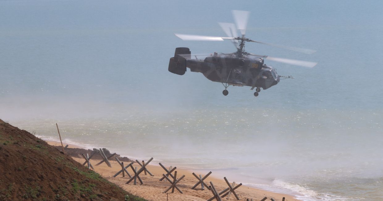 Учения войск ЮВО и ВДВ в Крыму Учения войск ЮВО и ВДВ в Крыму