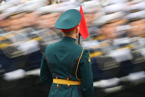 Военный парад в честь 76-й годовщины Победы