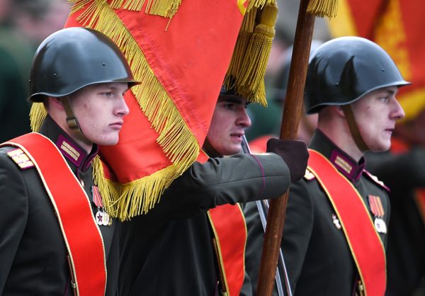 Военный парад в честь 76-й годовщины Победы