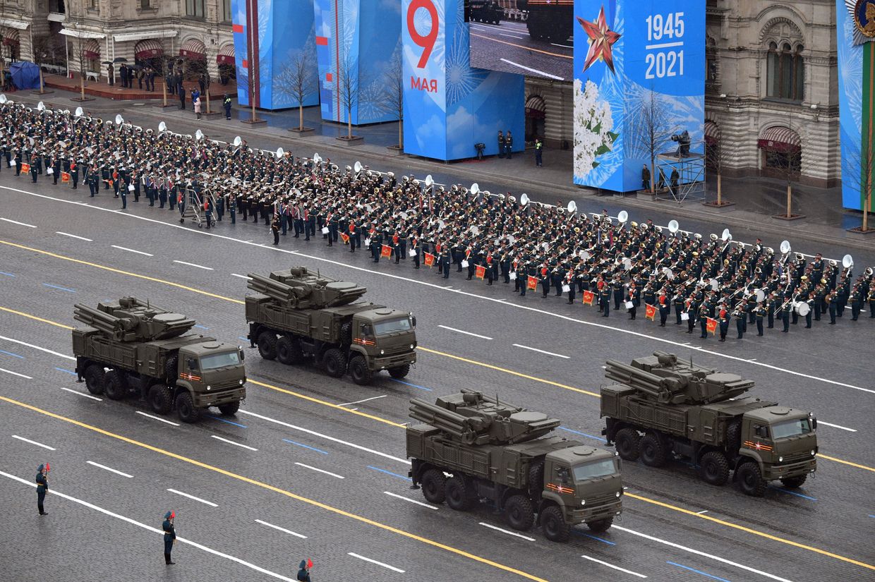 Военный парад в честь 76-й годовщины Победы