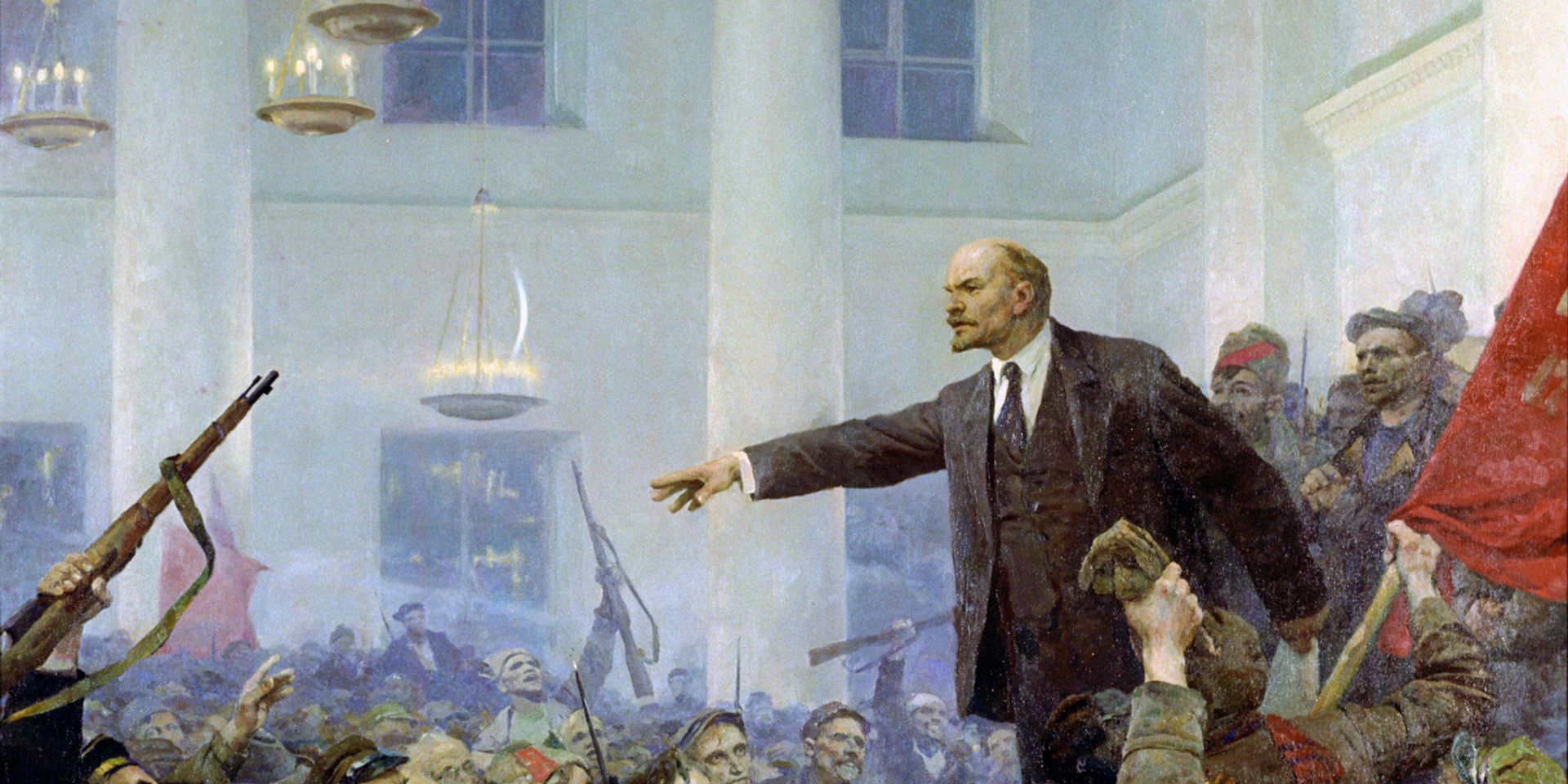 Картина В.И. Ленин провозглашает Советскую власть, 1962 год. Картина В.И. Ленин провозглашает Советскую власть, 1962 год. - ИноСМИ, 1920, 19.07.2021