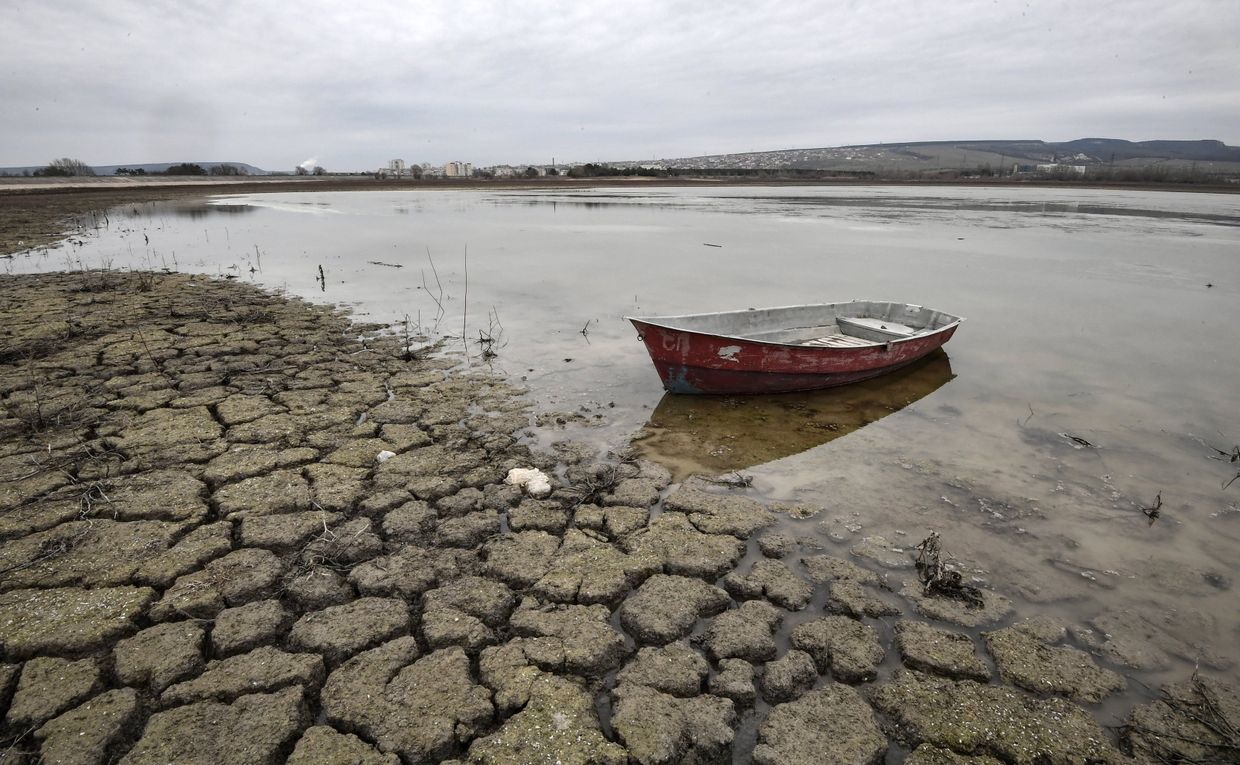 Бахчисарайское водохранилище в Крыму