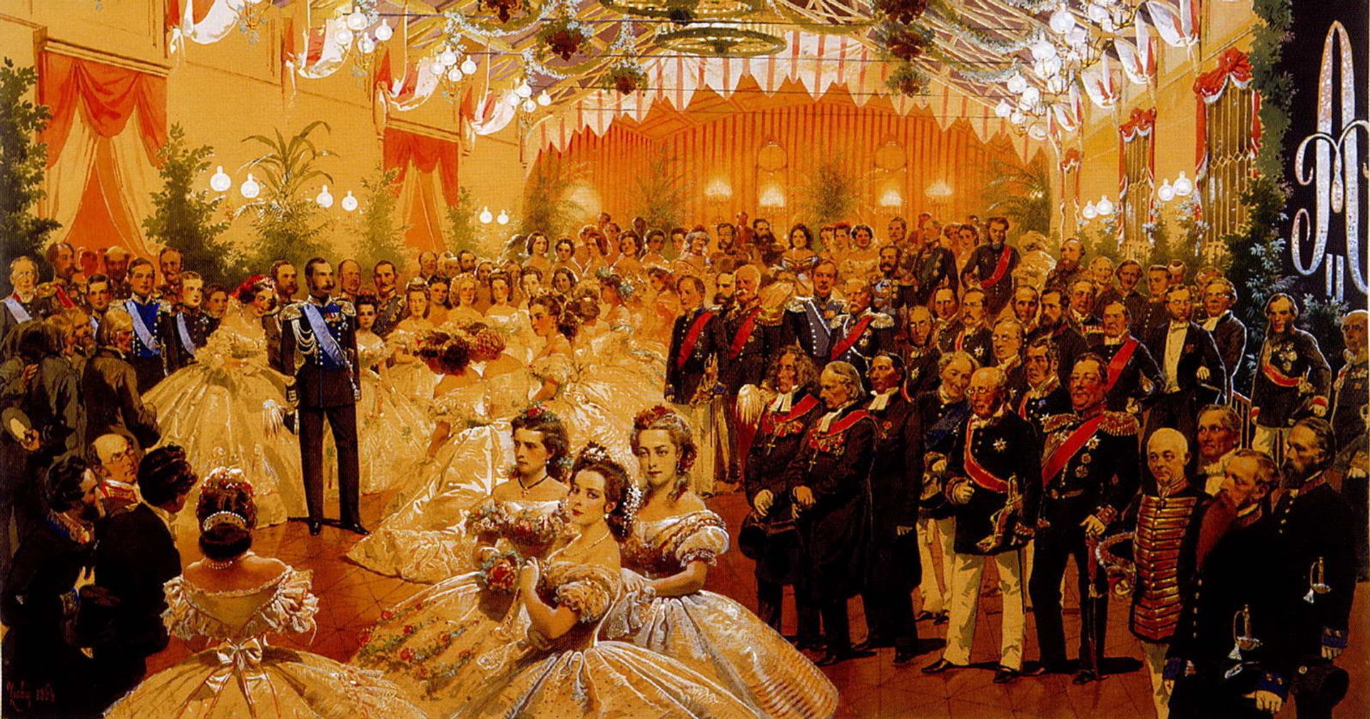 Бал в честь императора Александра II, в Хельсинки в сентябре 1863 г. - ИноСМИ, 1920, 20.05.2021