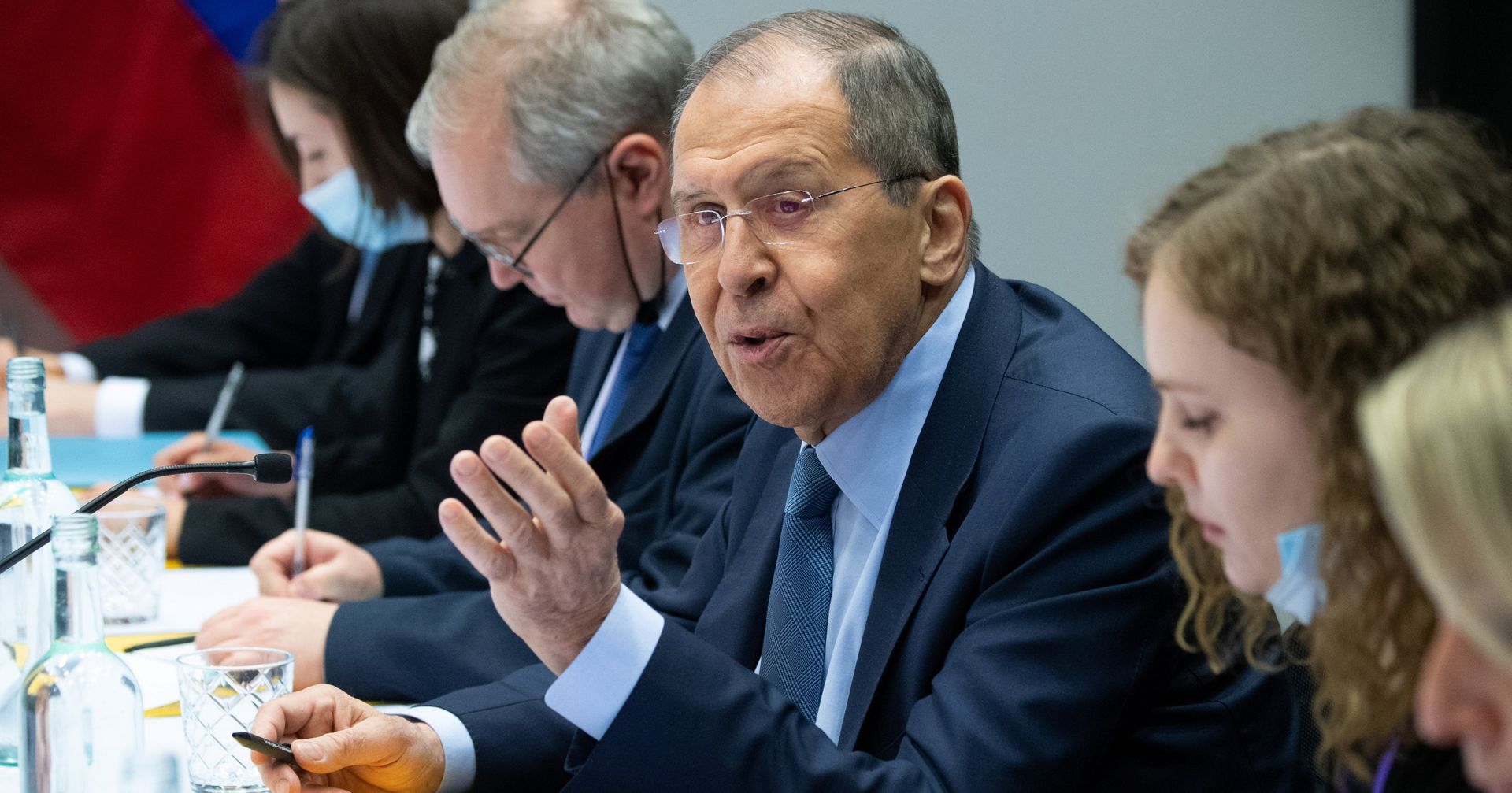 Глава МИД России Сергей Лавров на встрече в Рейкьявике, Исландия - ИноСМИ, 1920, 21.05.2021