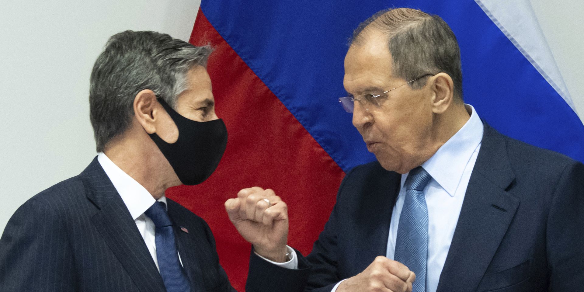 Министр иностранных дел РФ Сергей Лавров и государственный секретарь США Энтони Блинкен - ИноСМИ, 1920, 01.12.2021