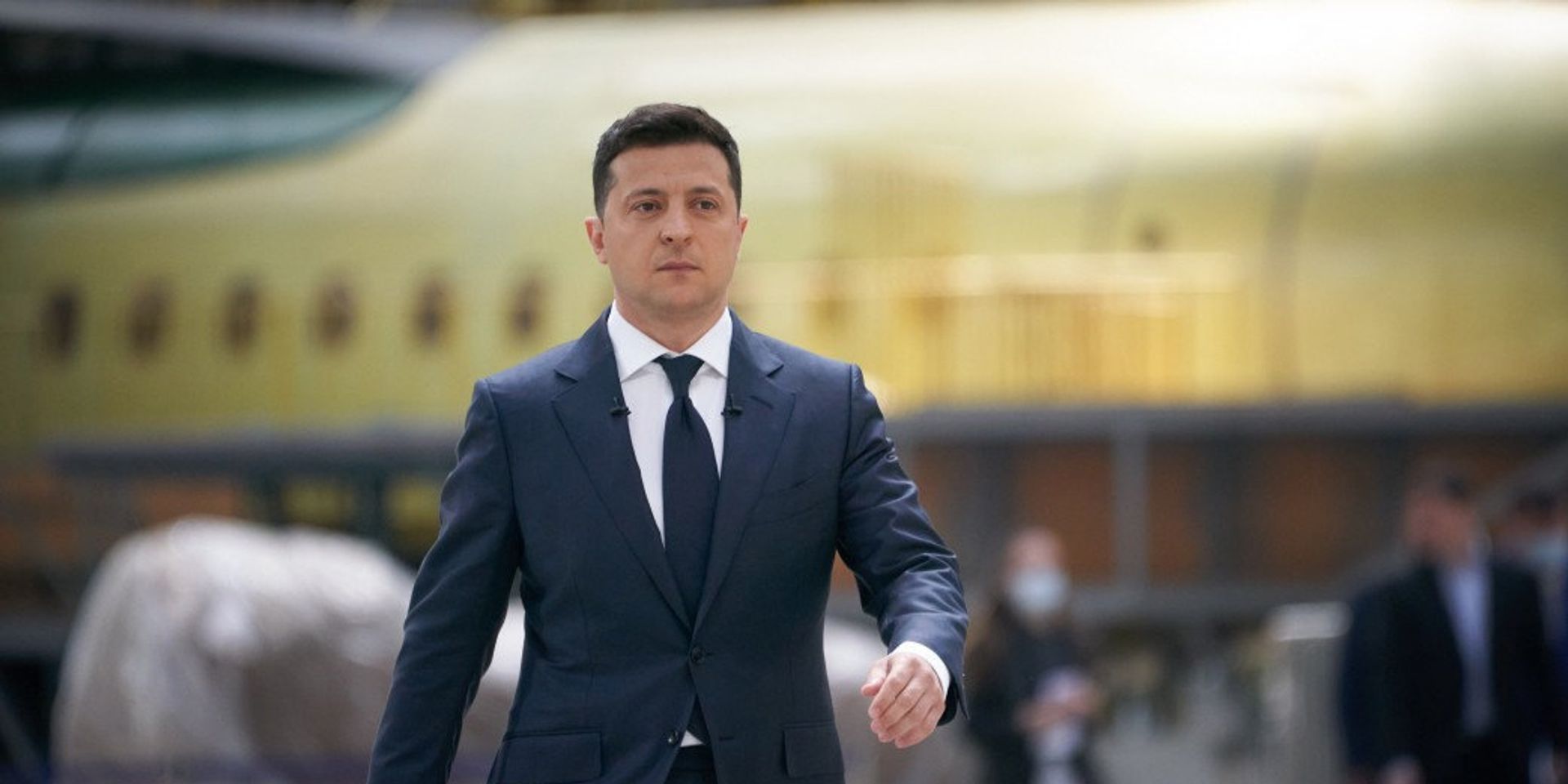 Президент Украины Владимир Зеленский выступает на пресс-конференции Президент Украины Владимир Зеленский выступает на пресс-конференции - ИноСМИ, 1920, 28.06.2021