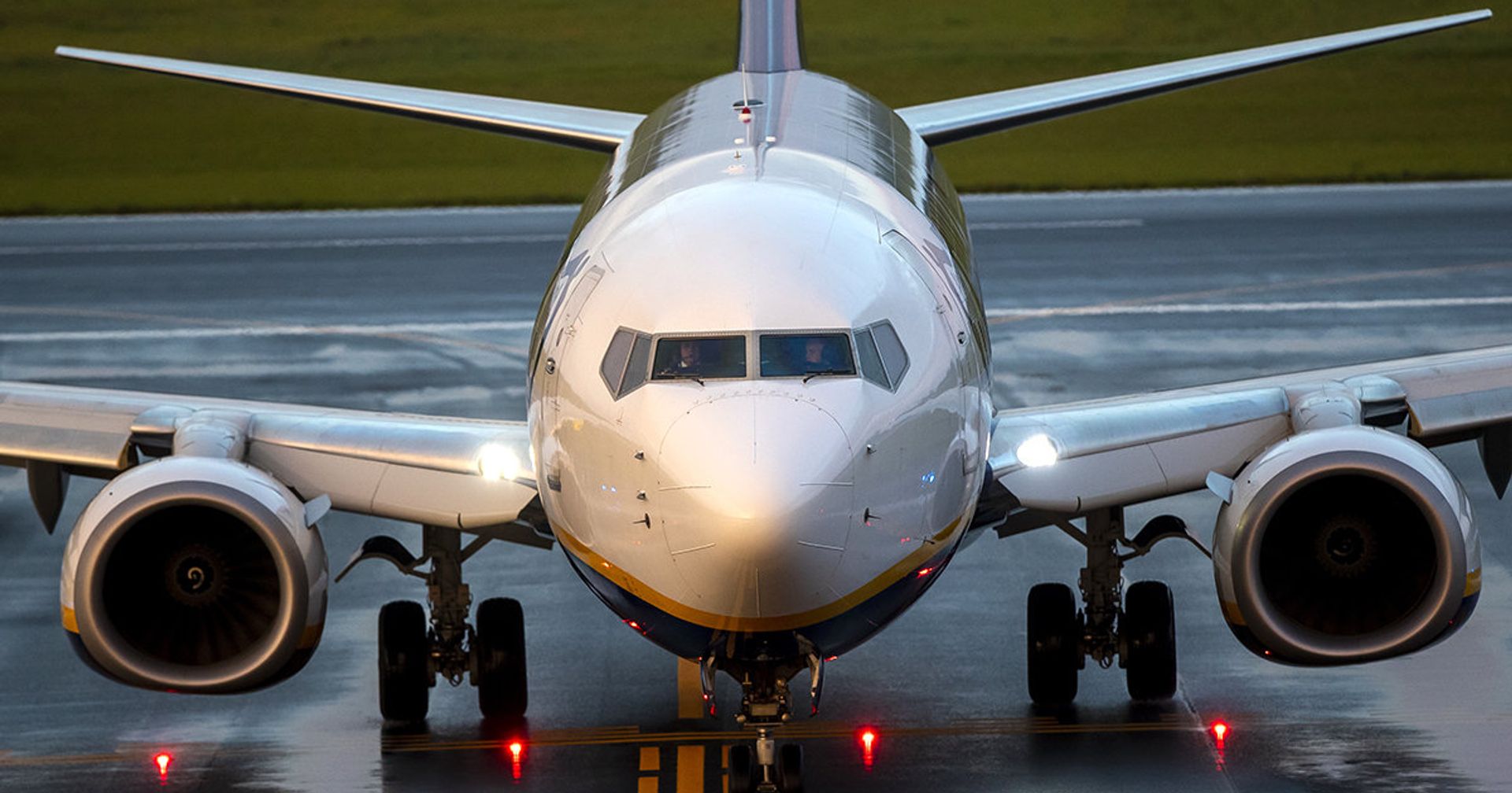 Самолет Ryanair на борту которого находился оппозиционер Роман Пратасевич в аэропорту Вильнюса - ИноСМИ, 1920, 24.05.2021